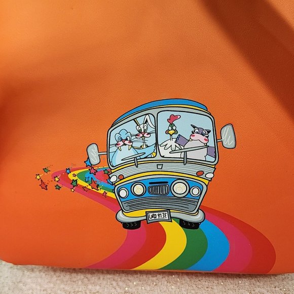 Loungefly the Beatles Magical Mystery Tour Bus Lenticular Mini Backpack NEW
